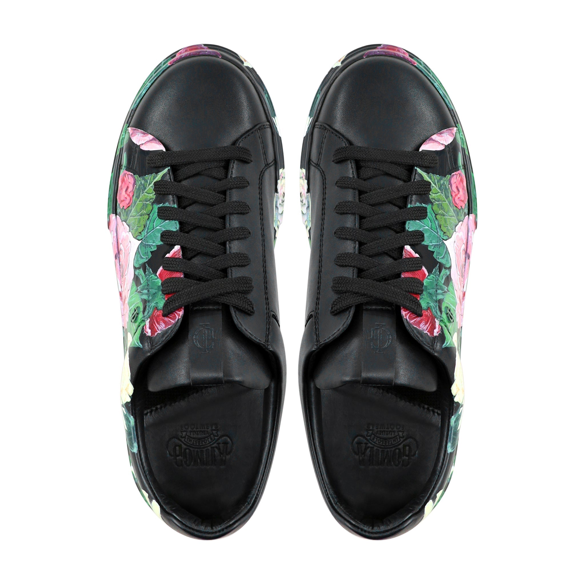 Husky - Men's Black Hand Painted Sneaker