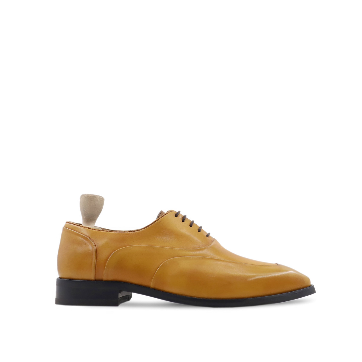 Kabe - Men's Yellow Calf Leather Oxford Shoe