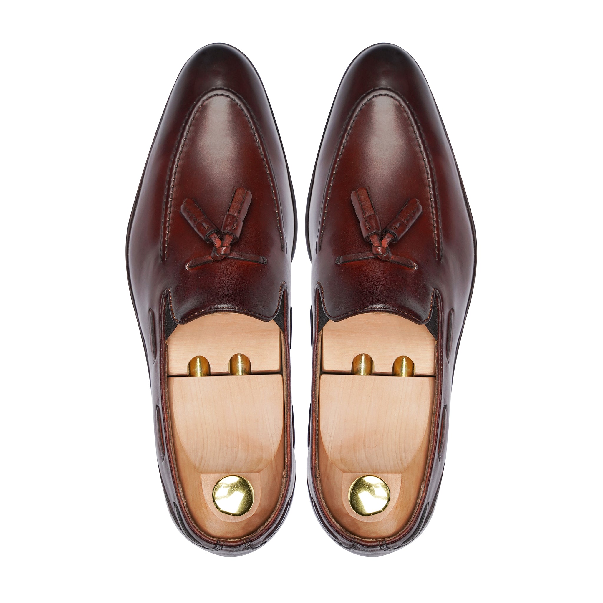 Kelowna - Men's Oxblood Calf Leather Loafer