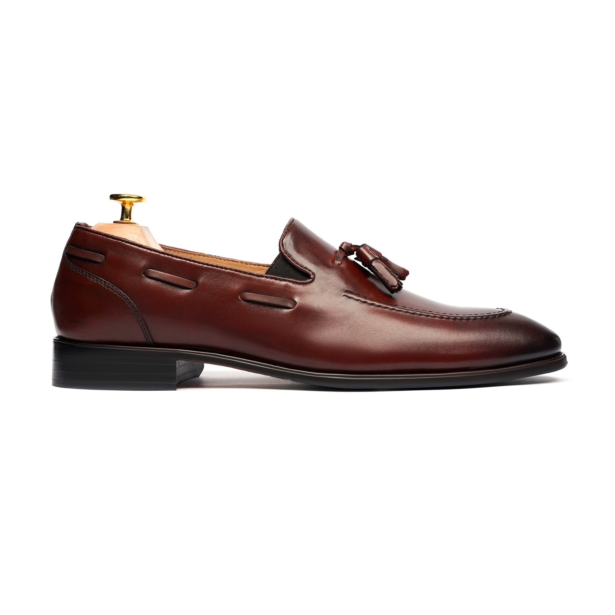 Kelowna - Men's Oxblood Calf Leather Loafer