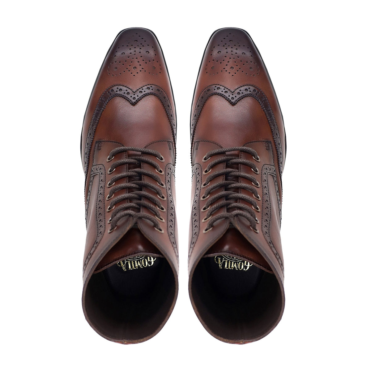 Klagen - Men's Burnished Brown Calf Leather Boot