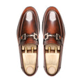 Lavern - Men's Burnished Tan Box leather High Shine Loafer