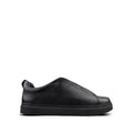 London - Men’s Black Pebble Grain Sneaker