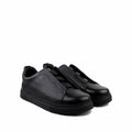 London - Men’s Black Pebble Grain Sneaker