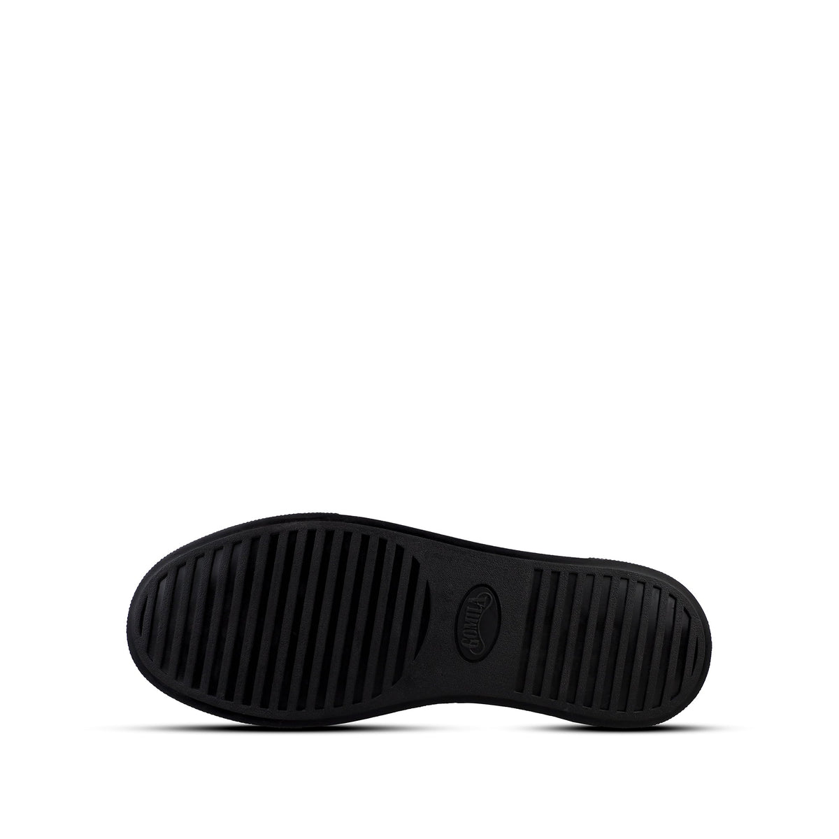 London - Men’s Black Pebble Grain Sneaker