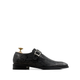 Lonnie - Men's Black Calf Leather Single Monkstrap