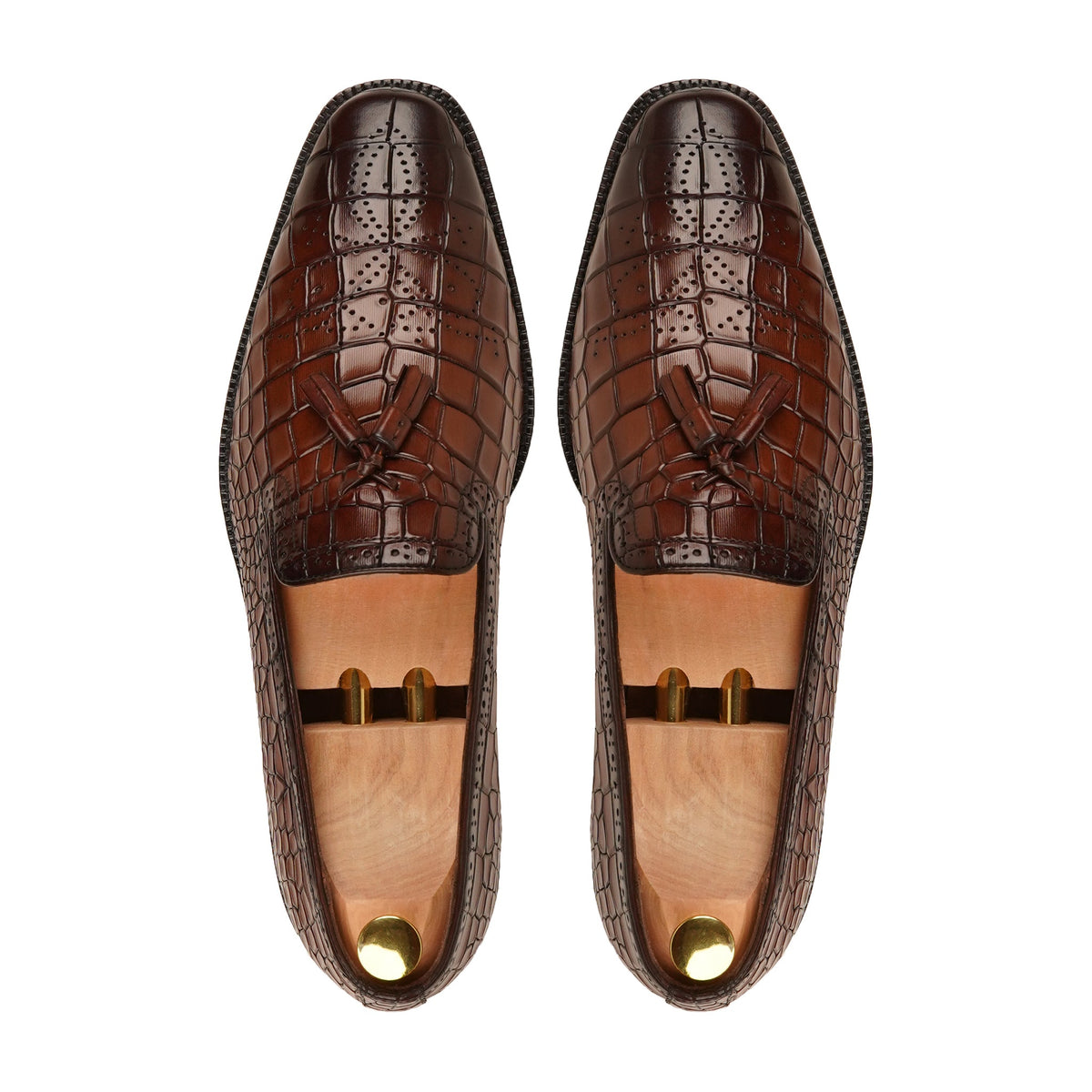 Lucca - Men's Brown Calf Leather Loafer