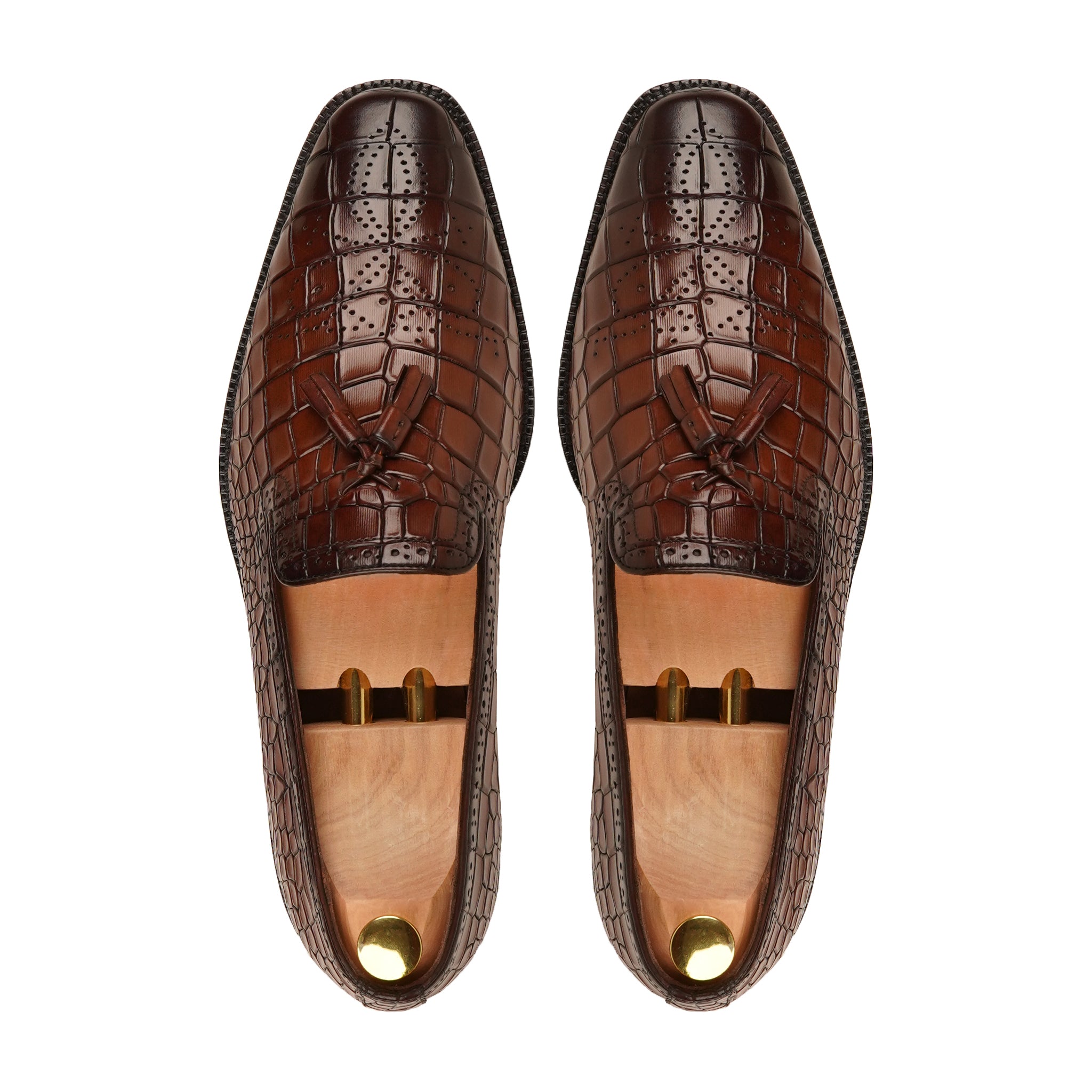 Lucca - Men's Brown Calf Leather Loafer