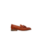 Porto - Kid's Orange Tan Hand Woven Calf Leather Loafer (5-12 Years Old)