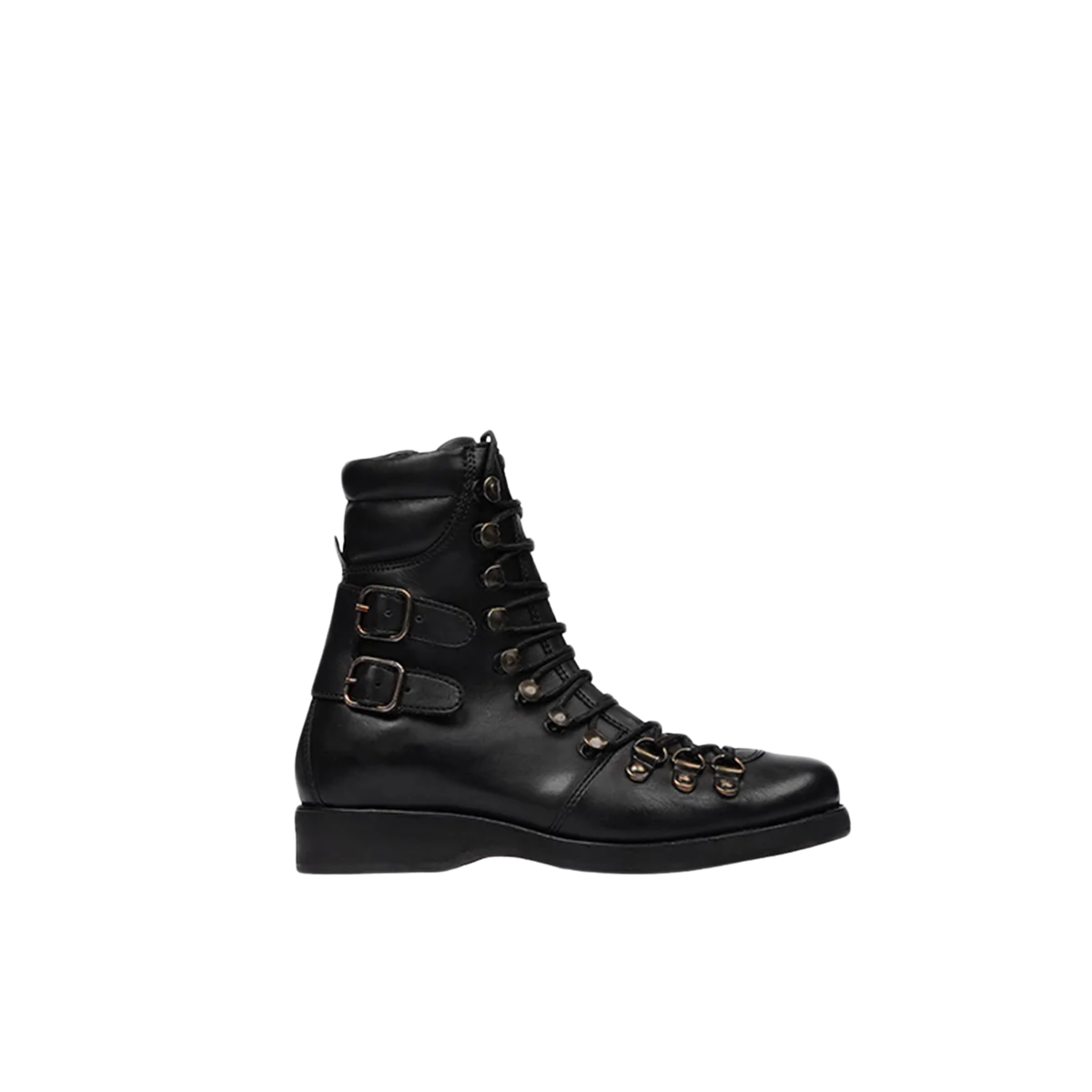 Adelio - Kid's Black Calf Leather Boot (5-12 Years Old)