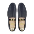 Maddox - Men's Black Pebble Grain Leather Loafer