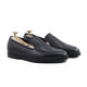 Maddox - Men's Black Pebble Grain Leather Loafer