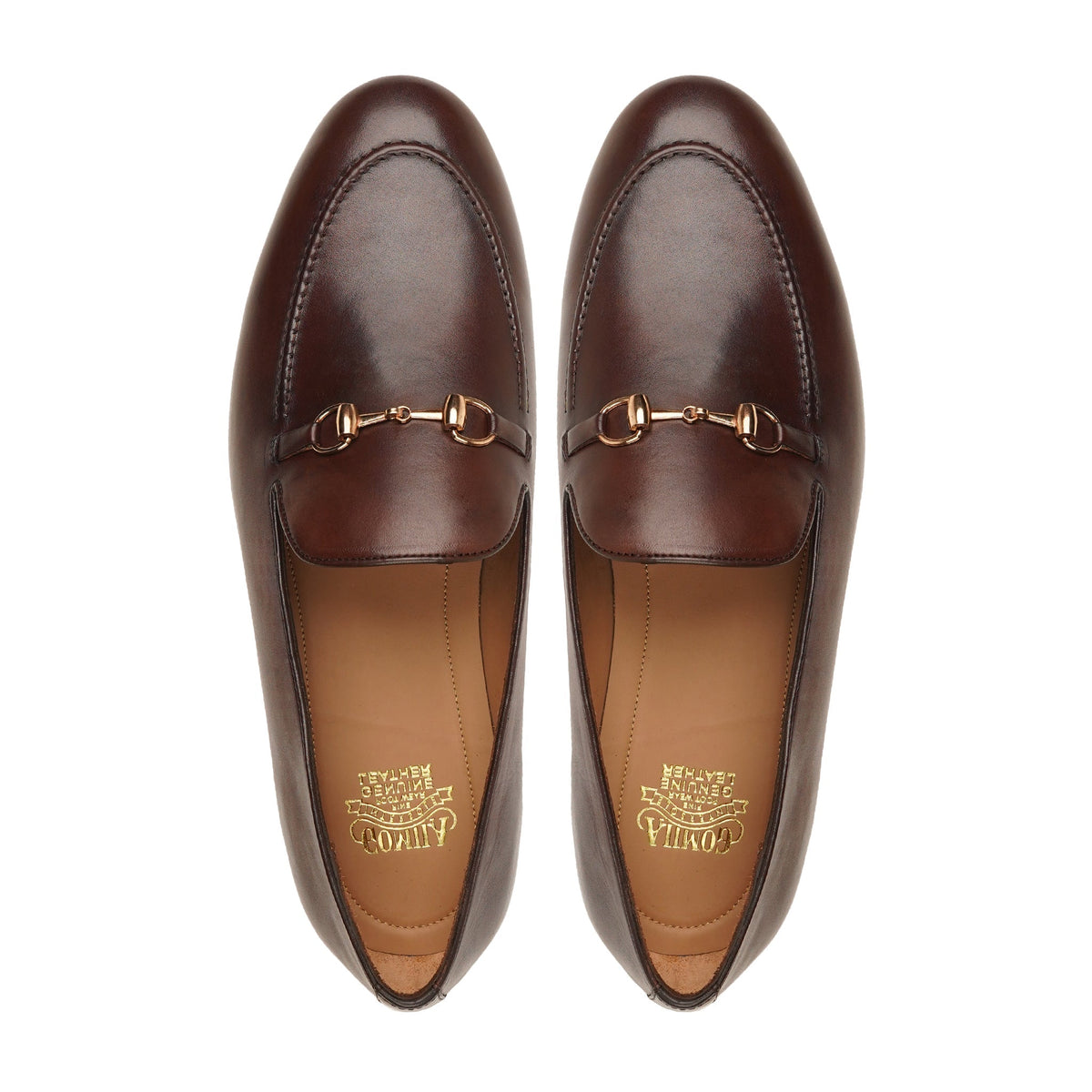 Mario - Men's Oxblood Calf Leather Loafer