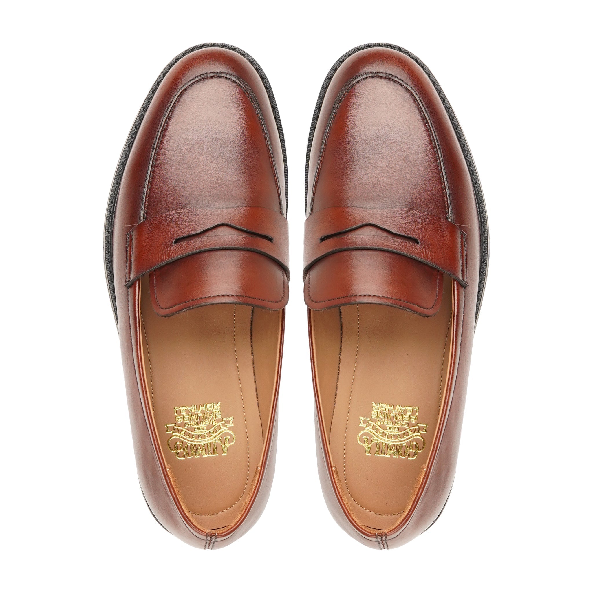 Martin - Men's Oxblood Calf Leather Loafer