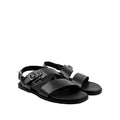Matias - Men's Black Calf Leather Sandal