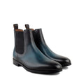 Miho - Men's Burnish Blue Calf Leather Chelsea Boot