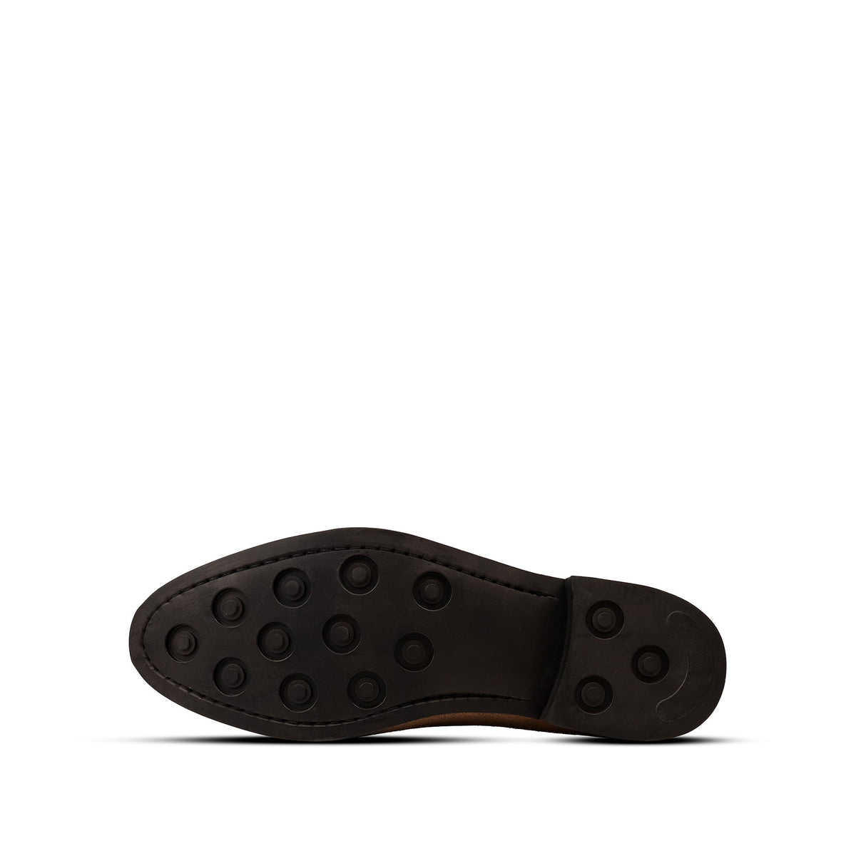 Mitsu - Men's Camel Brown Suede Loafer
