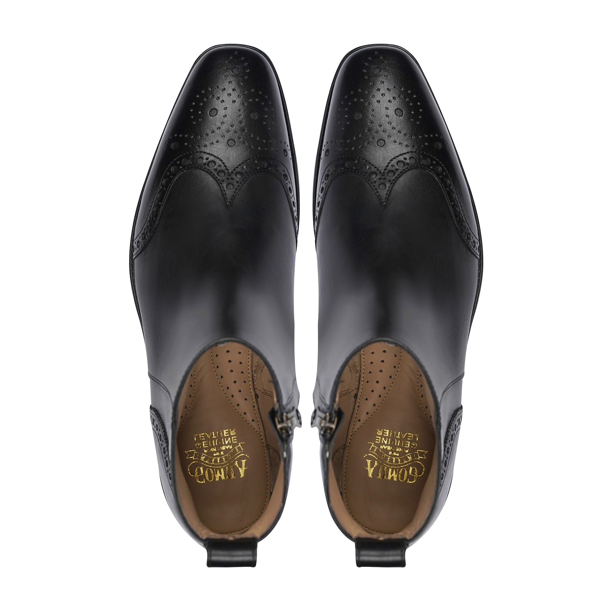 Miyako - Men's Black Calf Leather Chelsea Boot
