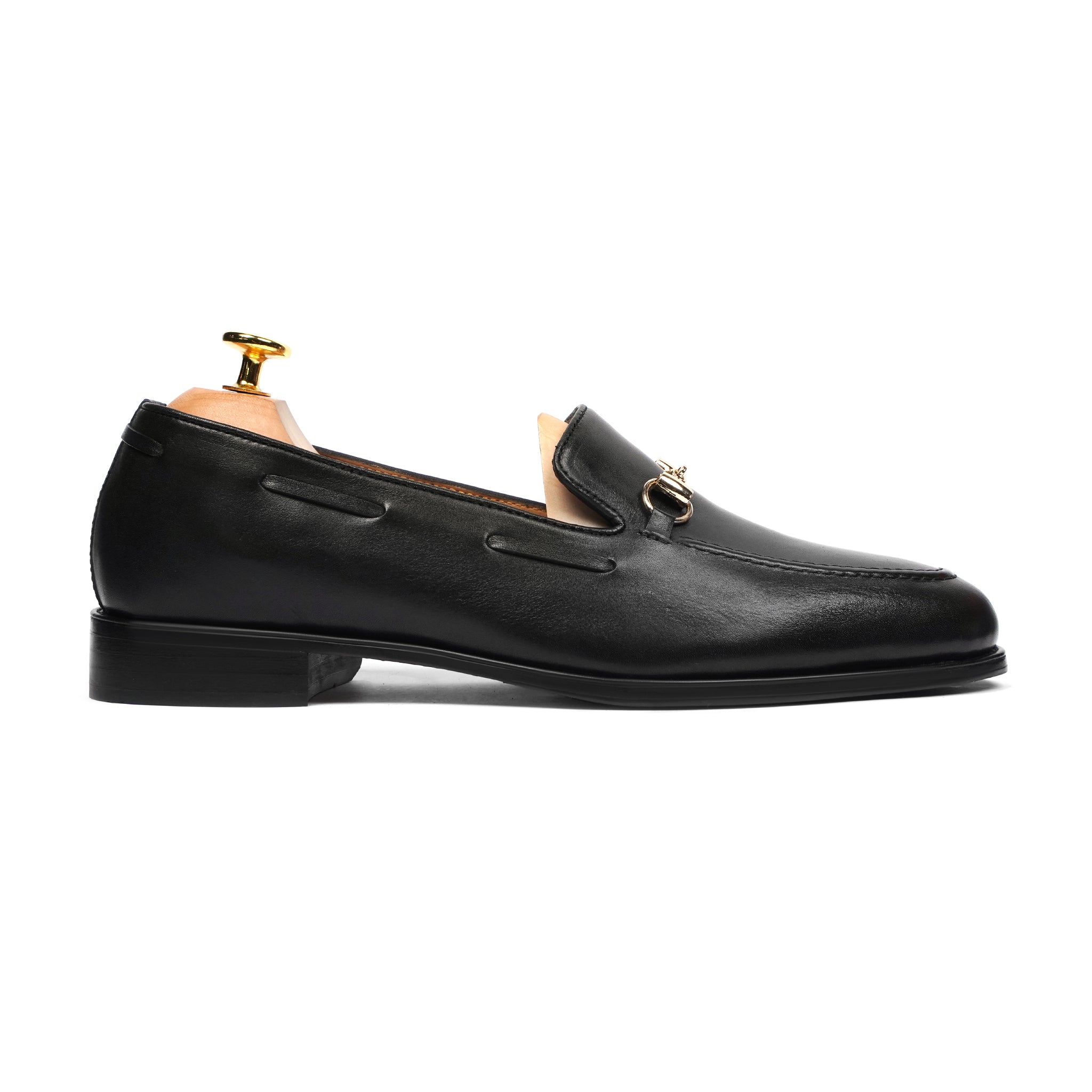 Nachi - Men's Black Calf Leather Loafer