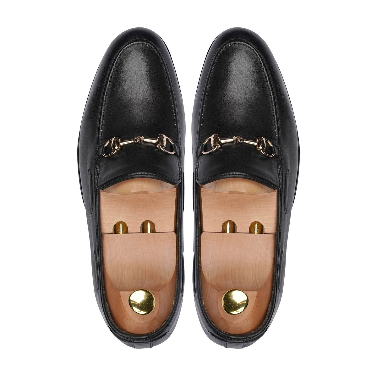 Nachi - Men's Black Calf Leather Loafer