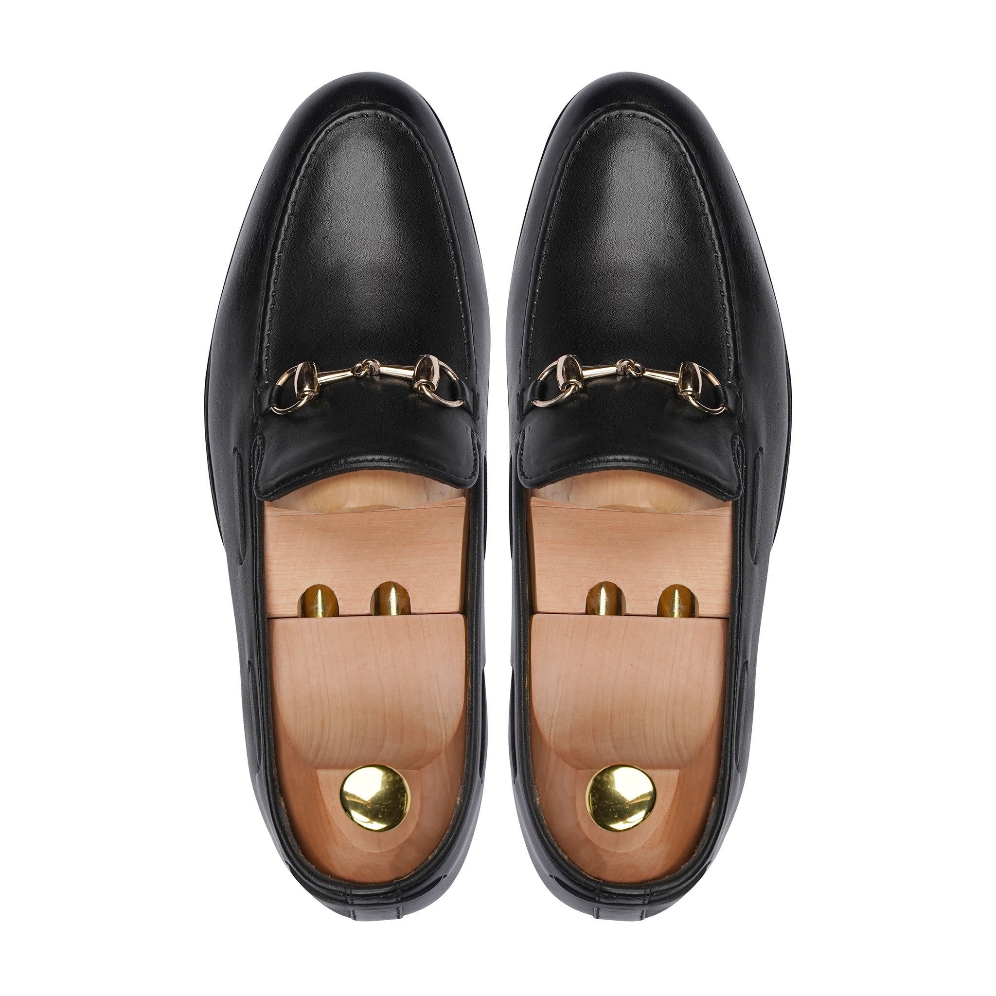 Nachi - Men's Black Calf Leather Loafer