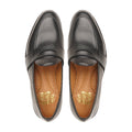 Nelson - Men's Black Calf Leather Loafer