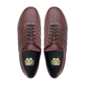 Daijiro - Men's Oxblood Pebble Grain Leather Jogger