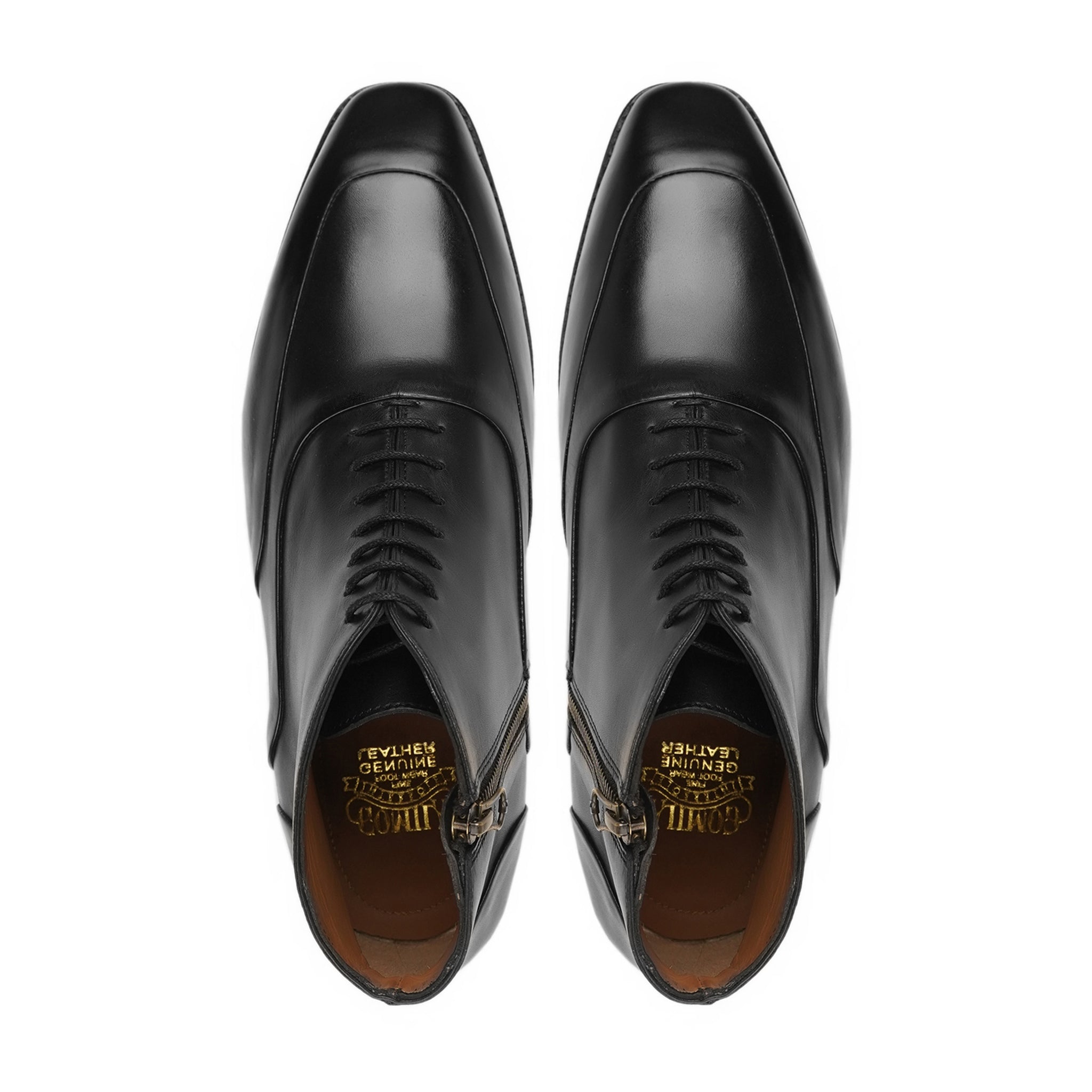 Donduseni - Men's Black Calf Leather Chukka Boot
