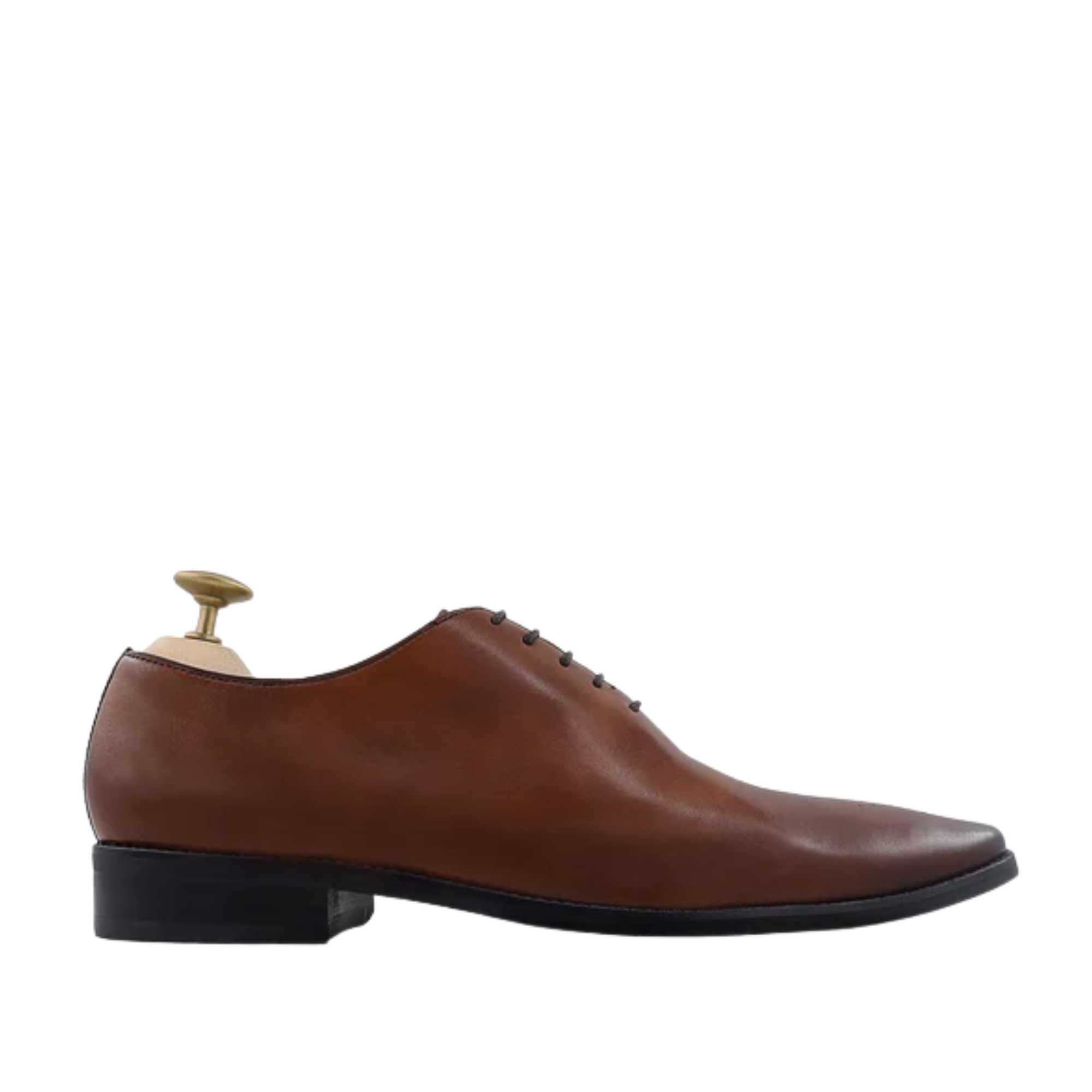 Cristofer - Men's Brown Calf Leather Wholecut Shoe