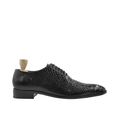 Kovo - Men's Black Patent Leather Wholecut Shoe
