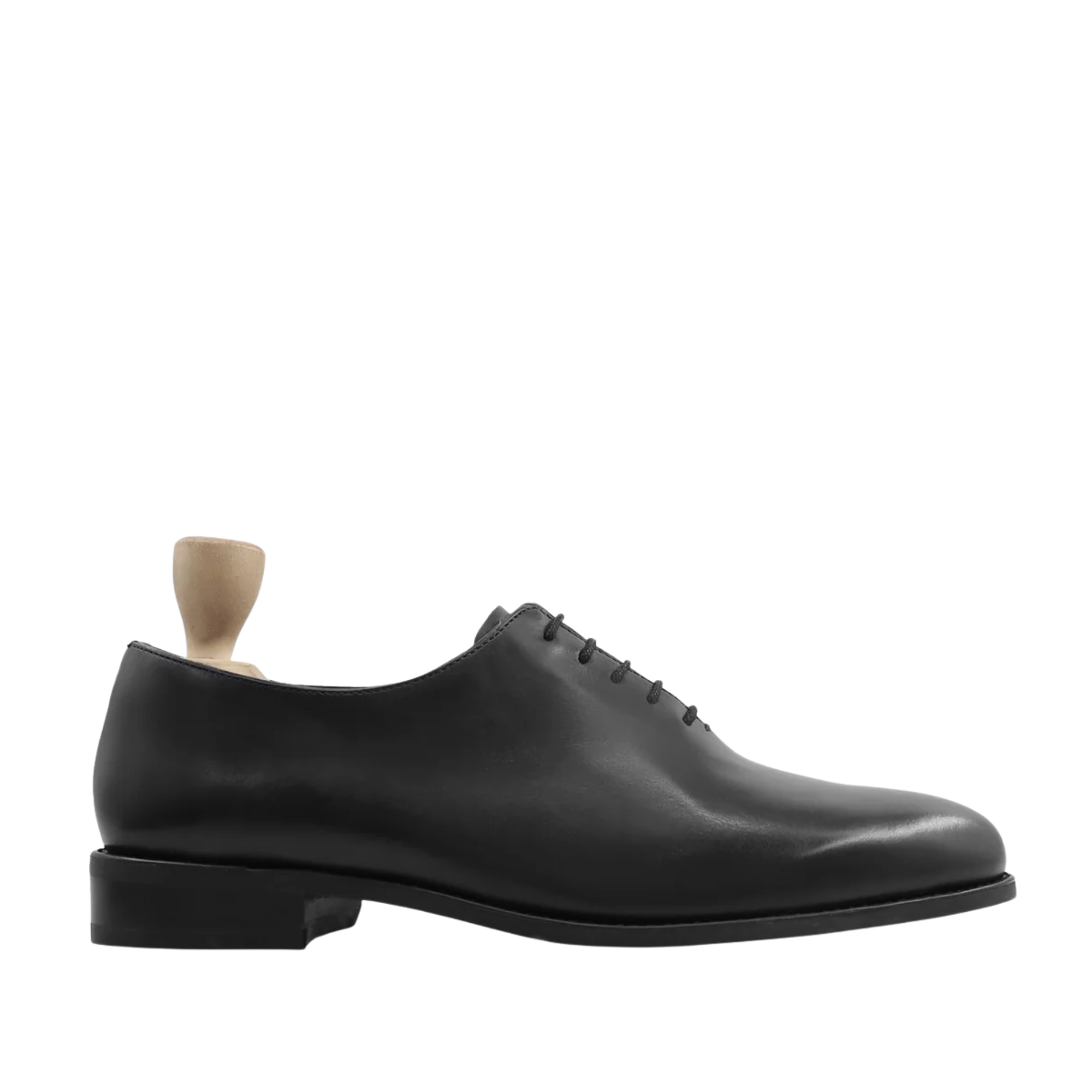 Lagoon - Men's Black Calf Leather Wholecut Shoe
