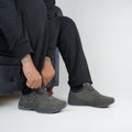 Raphina - Men's Charcoal Gray Sneaker