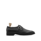 Rivaldo - Men's Black Calf and Pebble Grain Leather Single Monkstrap