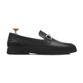 Lazro- Men's Black Calf Leather Loafer
