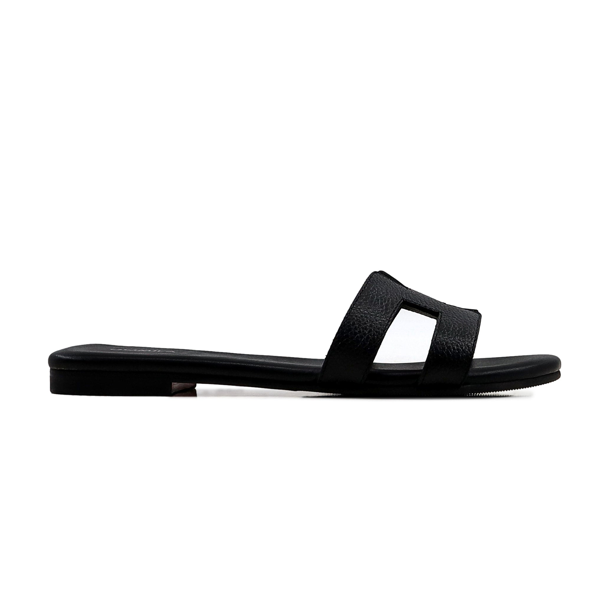 Stephanie - Women's Black Slipper