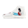 Gustav - Men's White Hand Painted Sneaker