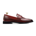 Bolt - Men's Burnished Oxblood Calf Leather Loafer - Goodyear Welted