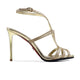 Luana - Women's Golden Strapped Heels