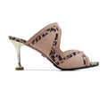 Isabella - Women's Baby Pink 70mm Heels
