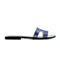Stephanie - Women's Blue and Golden Slipper