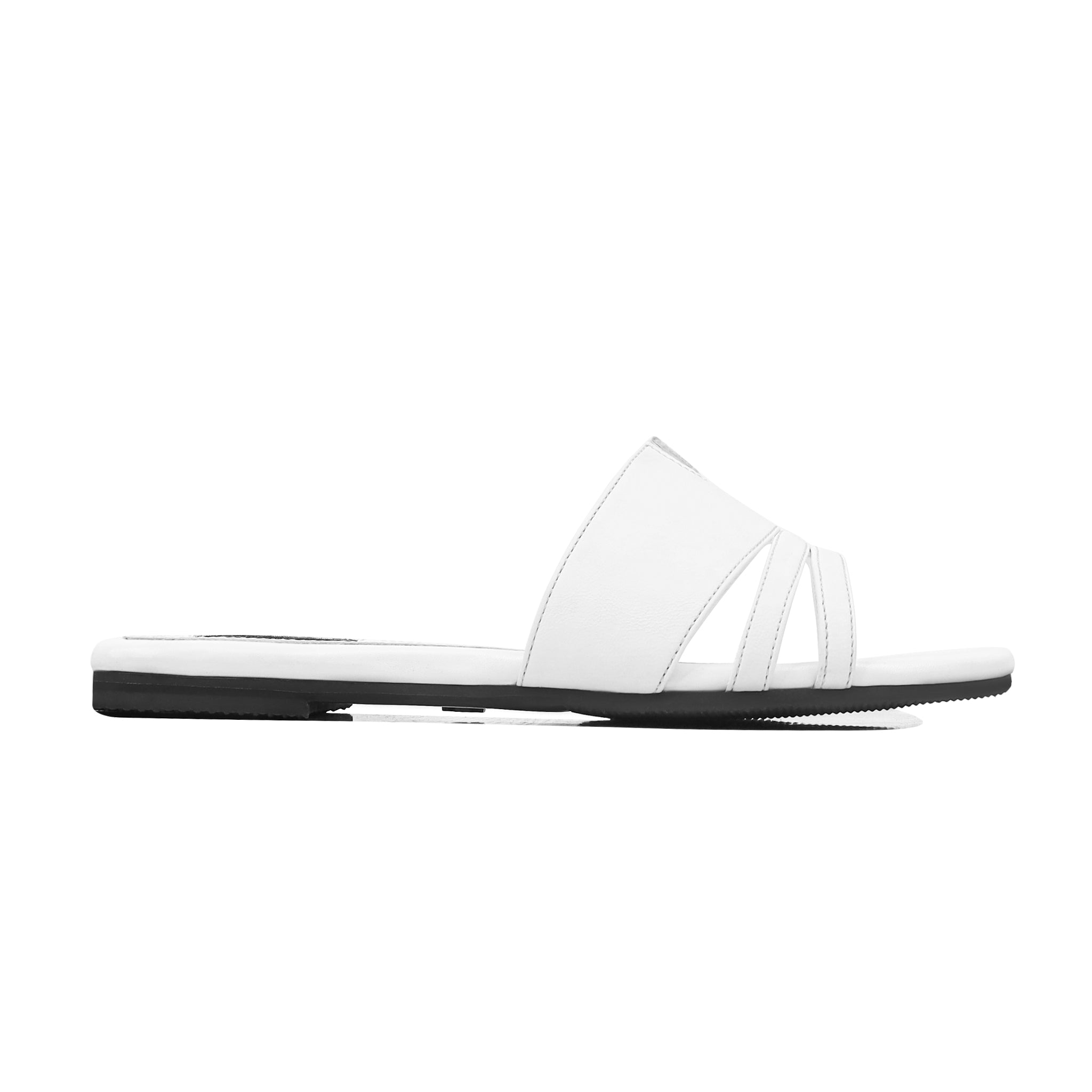 Zeni - Women's White Slipper