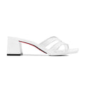 Astra - Women's White Strapped Heel