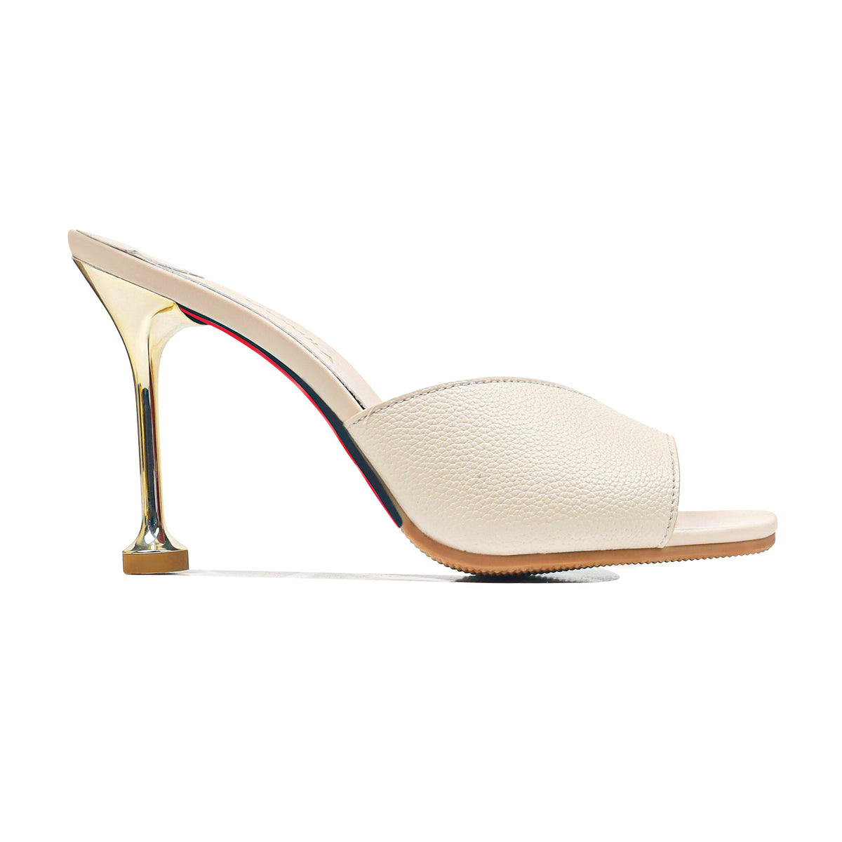 Vila - Women's Beige Heels