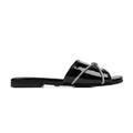 Avenza - Women's Black and Silver Slipper