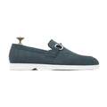 Vesco - Men's Charcoal Grey Suede Loafer