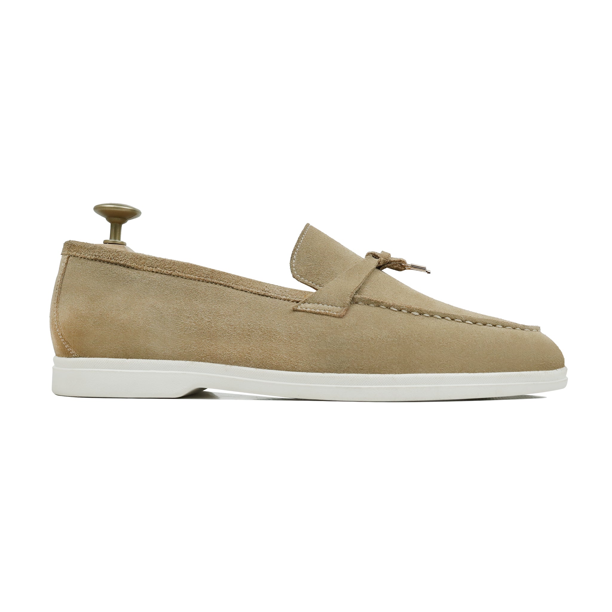 Auro - Men's Camel Suede Loafer