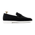 Harlow - Men's Black Suede Loafer