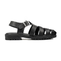 Venturo - Men's Black Calf Leather Sandal