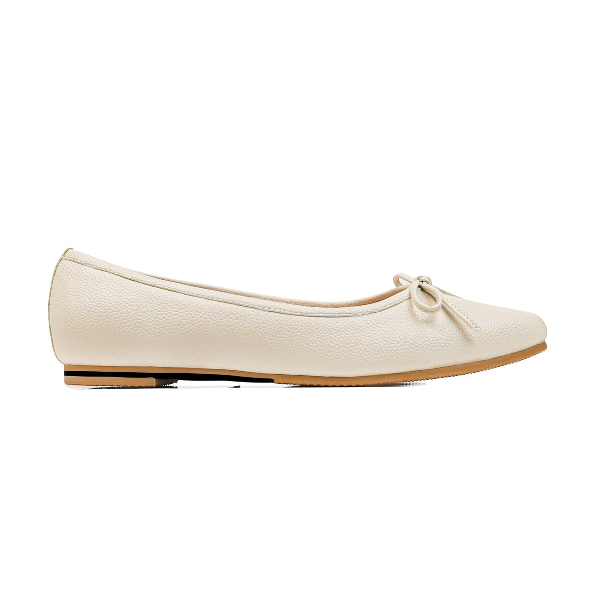 Ziva - Ladies Light Beige Loafer