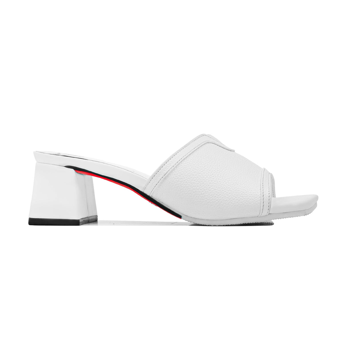 Elyana - Women's White Heel
